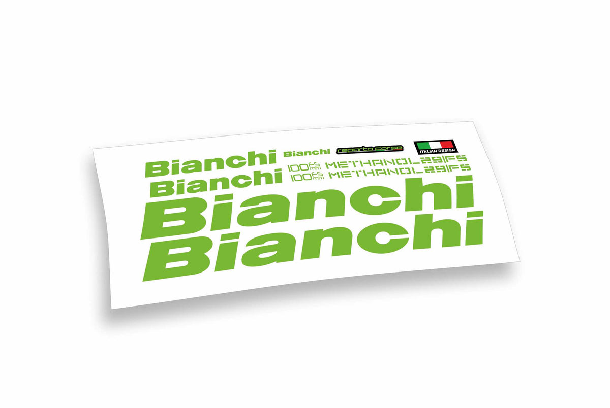 Bianchi Methanol 29 FS 2019 kit adesivi telaio mountain bike