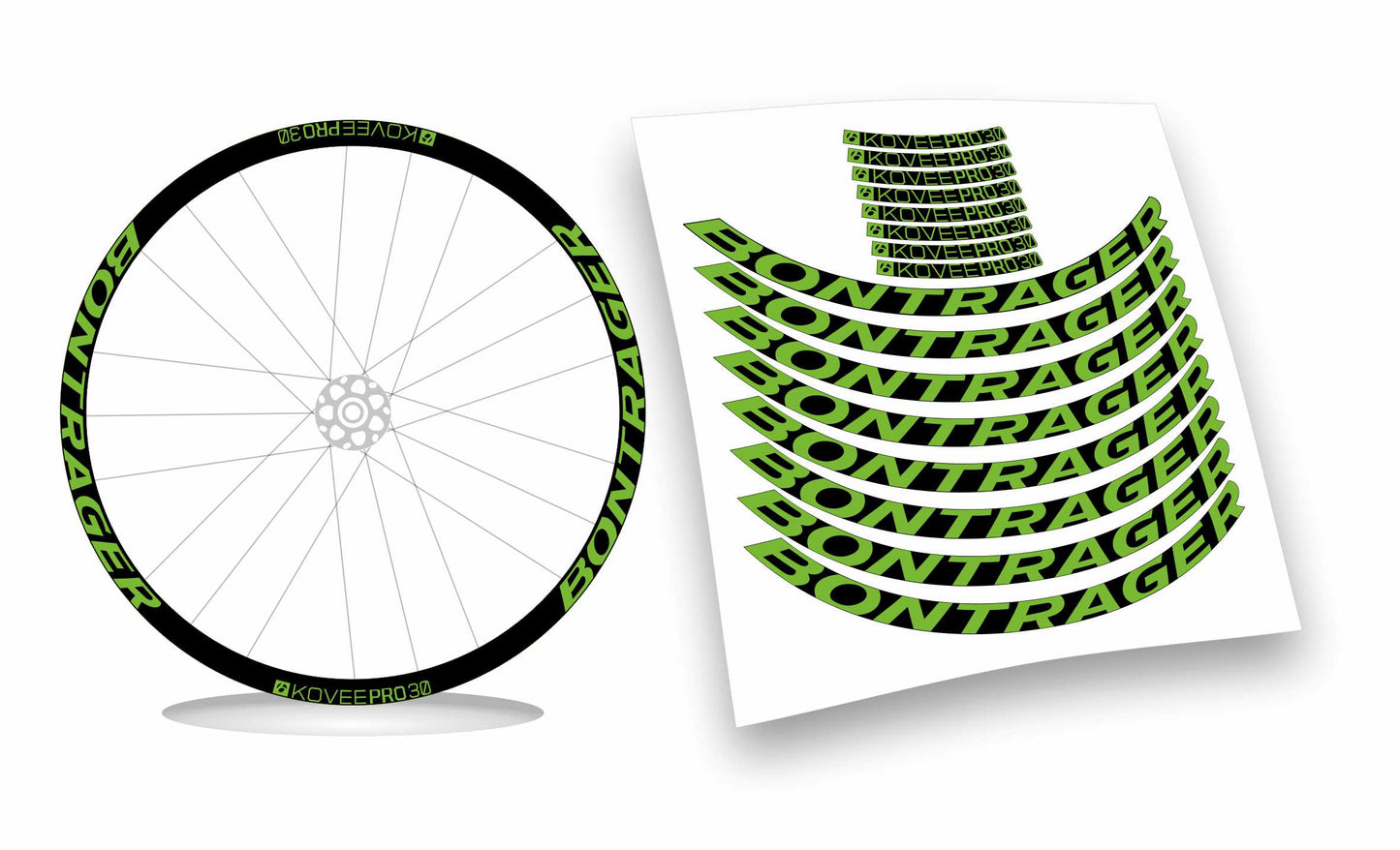 Bontrager kovee pro 30 kit adesivi