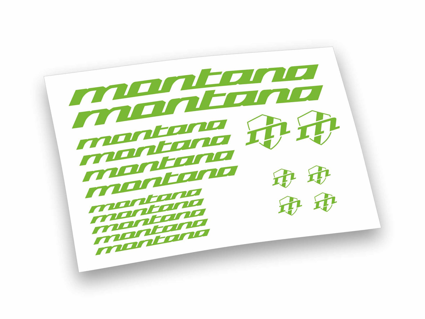Montana kit adesivi per mountain bike e bici da corsa completo 17 pezzi