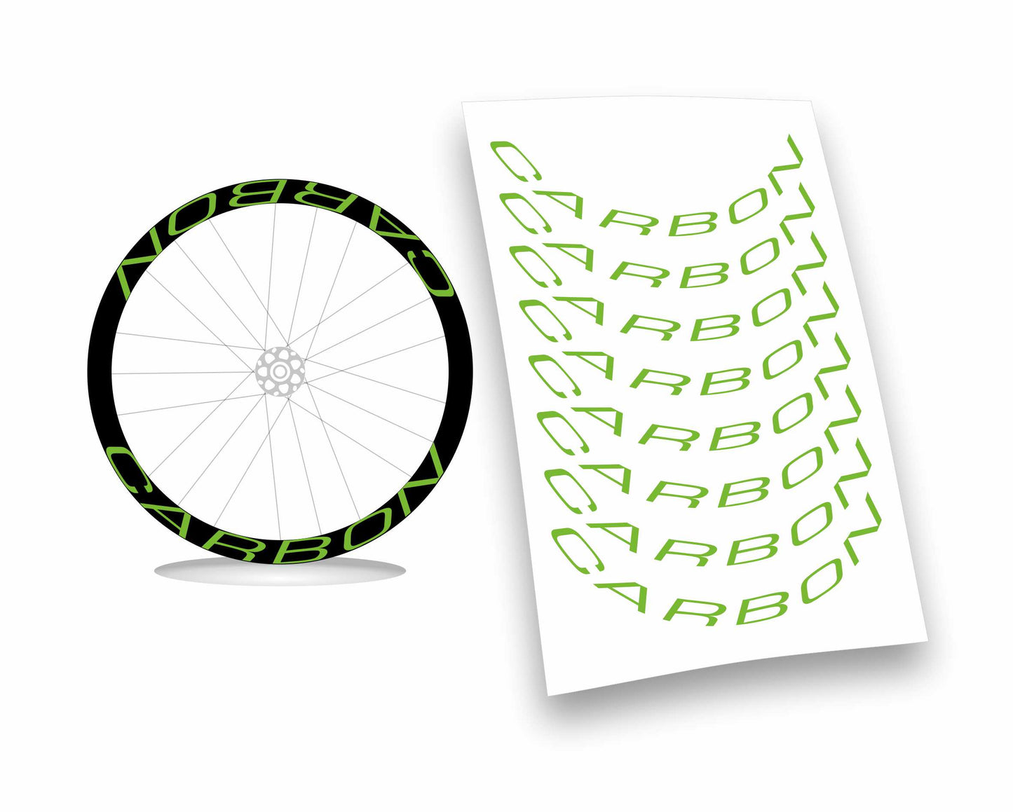 Carbon kit adesivi personalizzati
