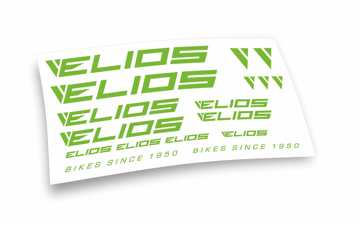 Elios adesivi bicicletta colori personalizzabili 17pezzi