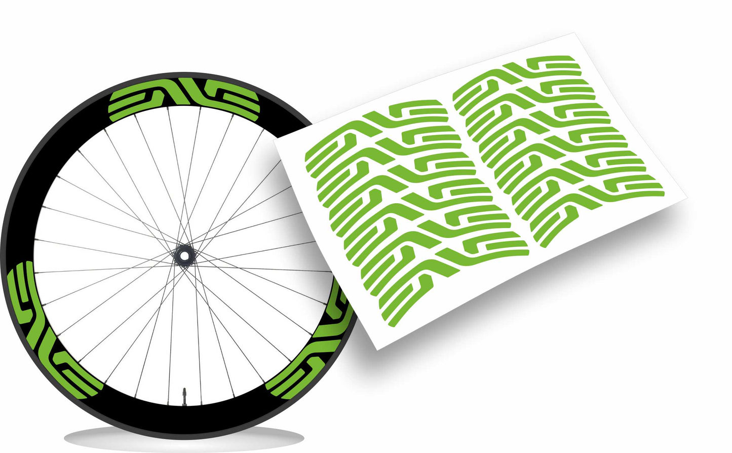 Enve kit adesivi cerchi colore personalizzato