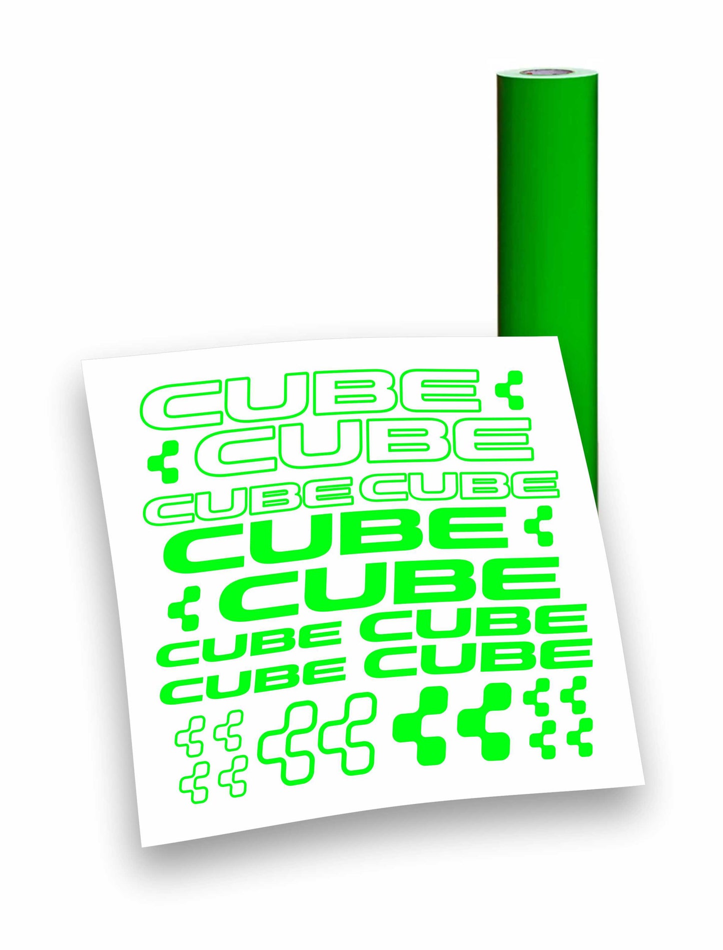 CUBE kit adesivi per mountain bike e bici da corsa completo 22 pezzi
