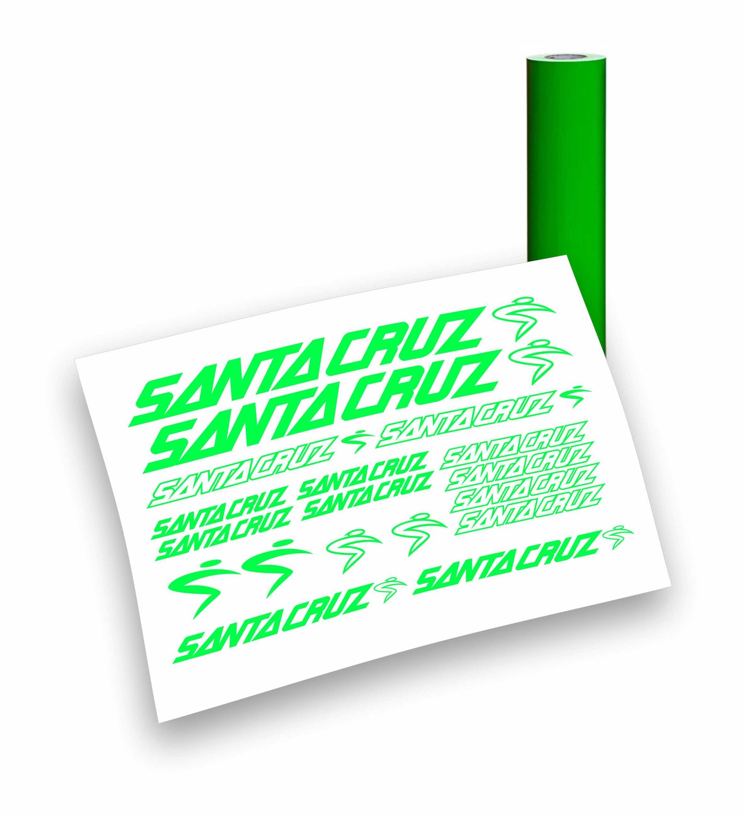 Santa Cruz kit adesivi per mountain bike e bici da corsa completo 18 pezzi