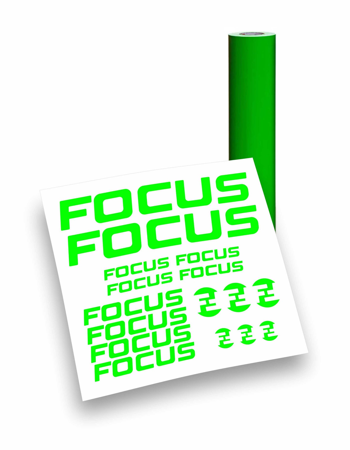 Focus kit adesivi per mountain bike e bici da corsa completo 16 pezzi