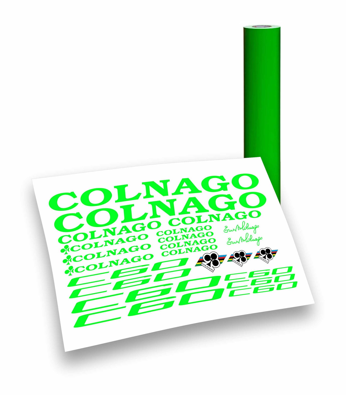 Colnago C60 kit adesivi completo 23 pezzi per bici da corsa