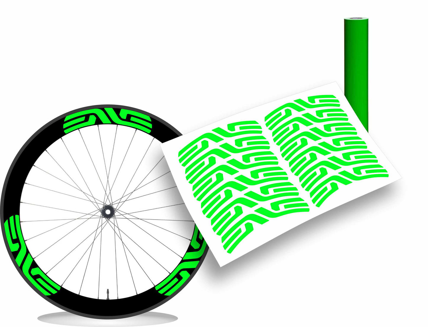 Enve kit adesivi cerchi colore personalizzato