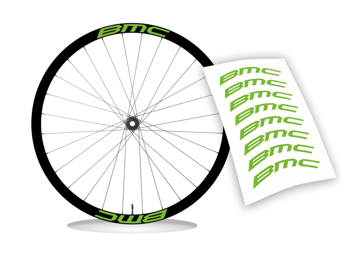 Adesivi cerchi ruote BMC