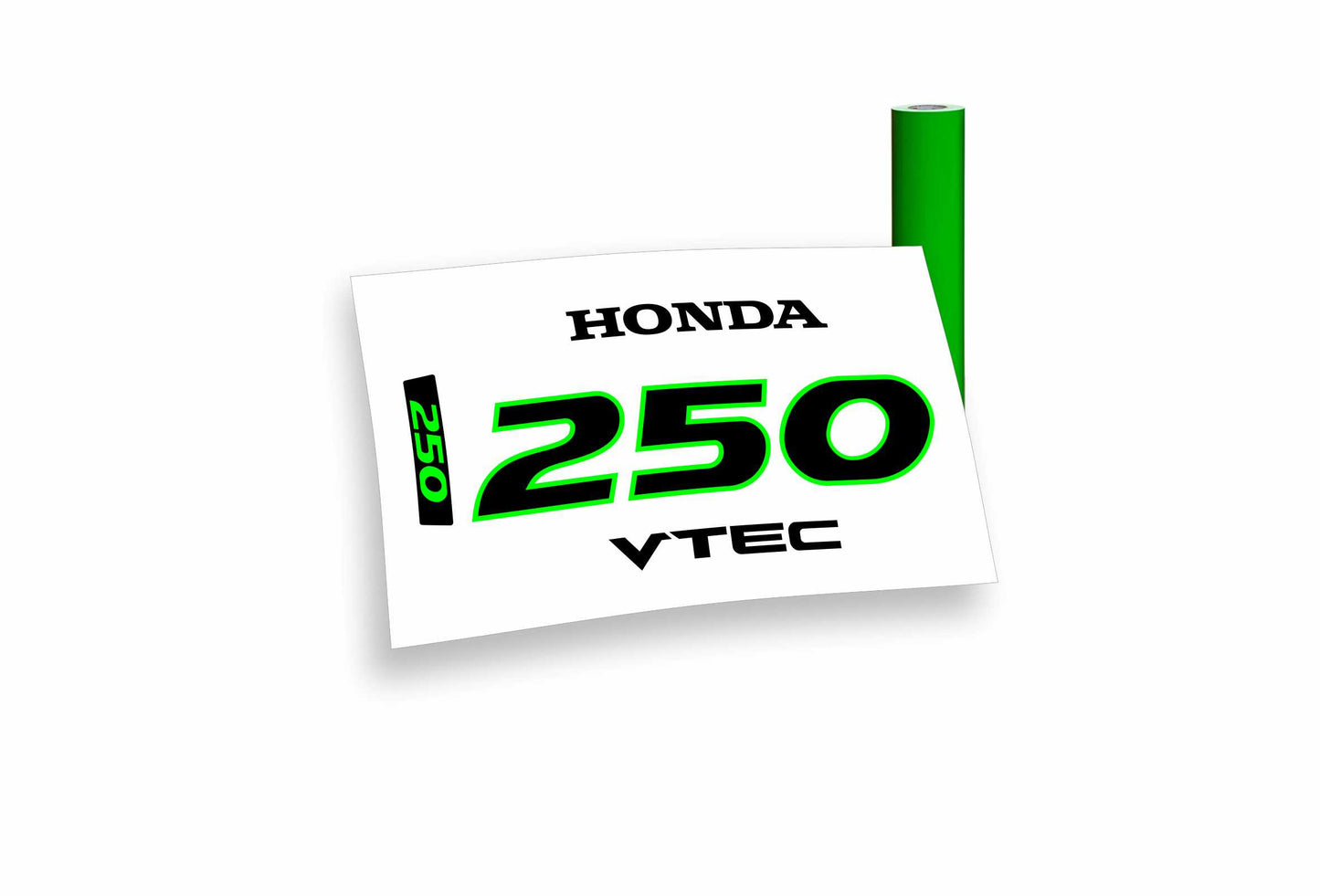 Honda 250 vtec adesivi sticker motoscafo barche motore