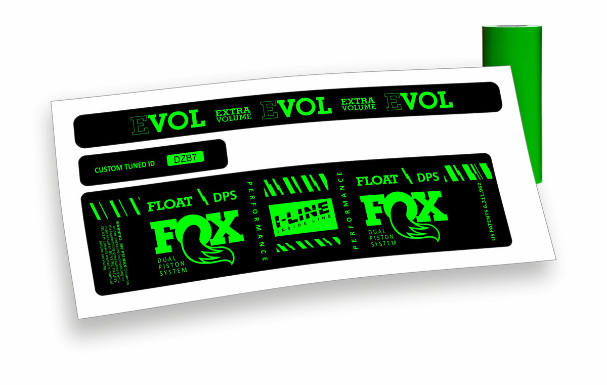 Fox Float DPS Evol Performance 2019/20 adesivi per ammortizzatore posteriore