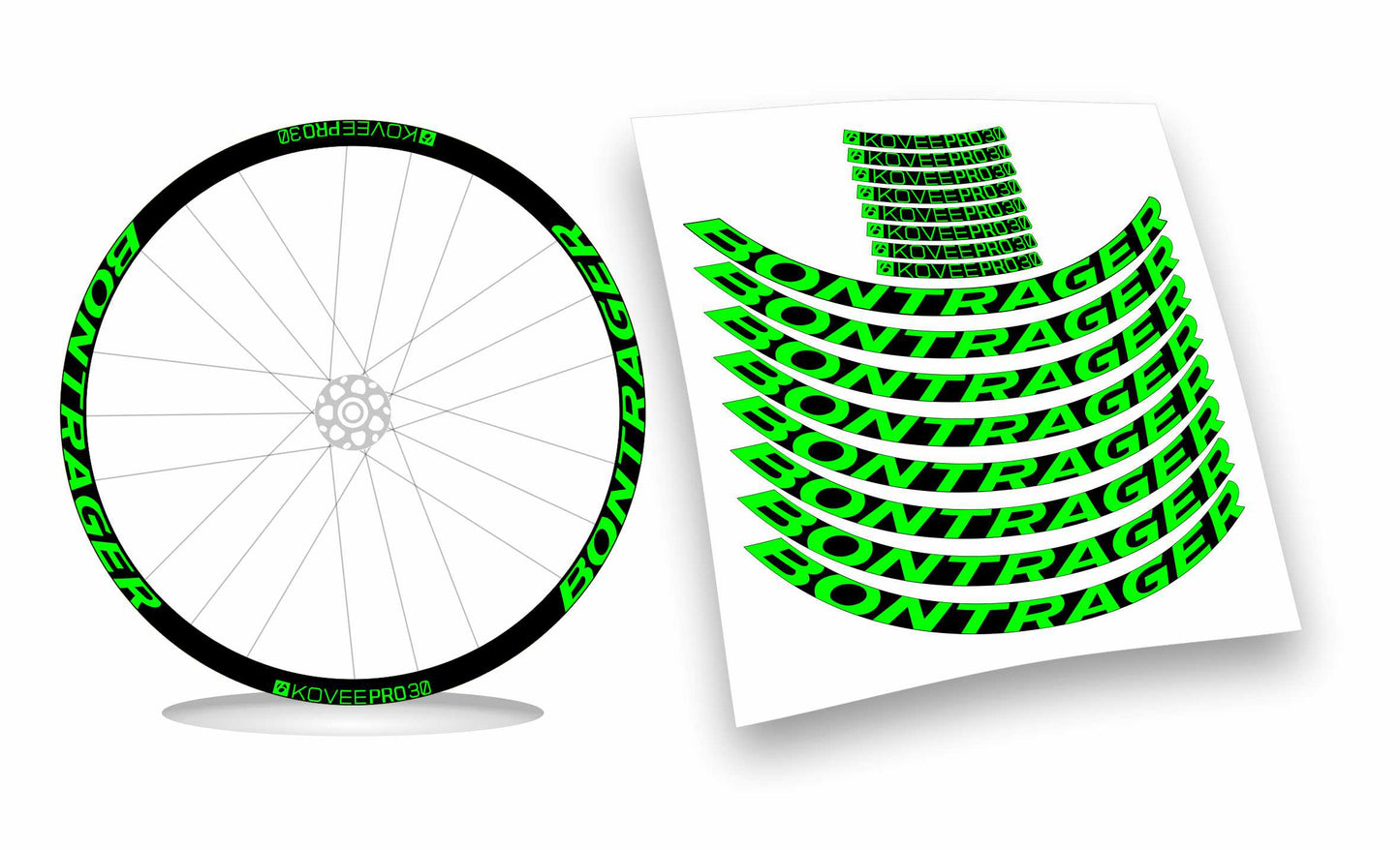 Bontrager kovee pro 30 kit adesivi