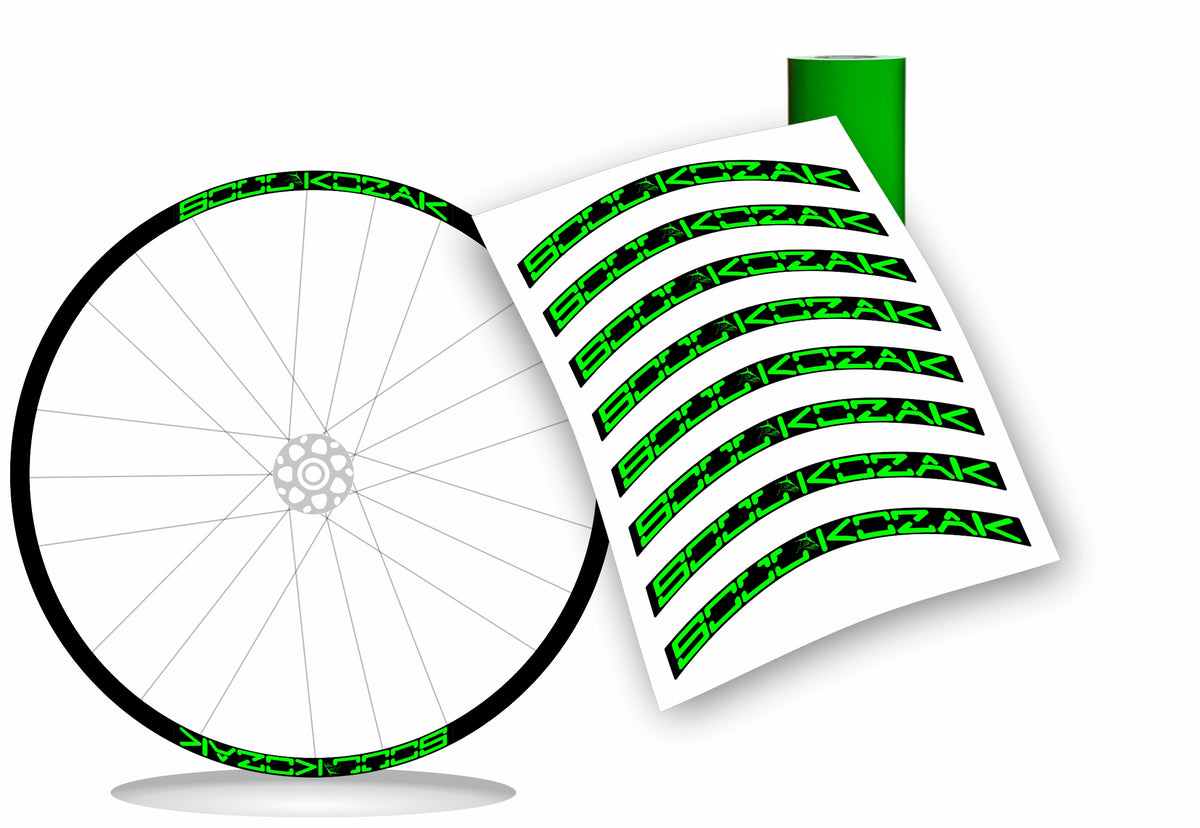 Soul Kozak kit adesivi cerchi bici mountain bike colore personalizzato