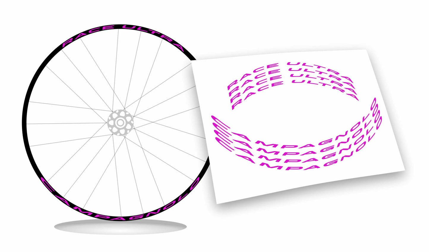 Adesivi campagnolo ultra race colore personalizzato
