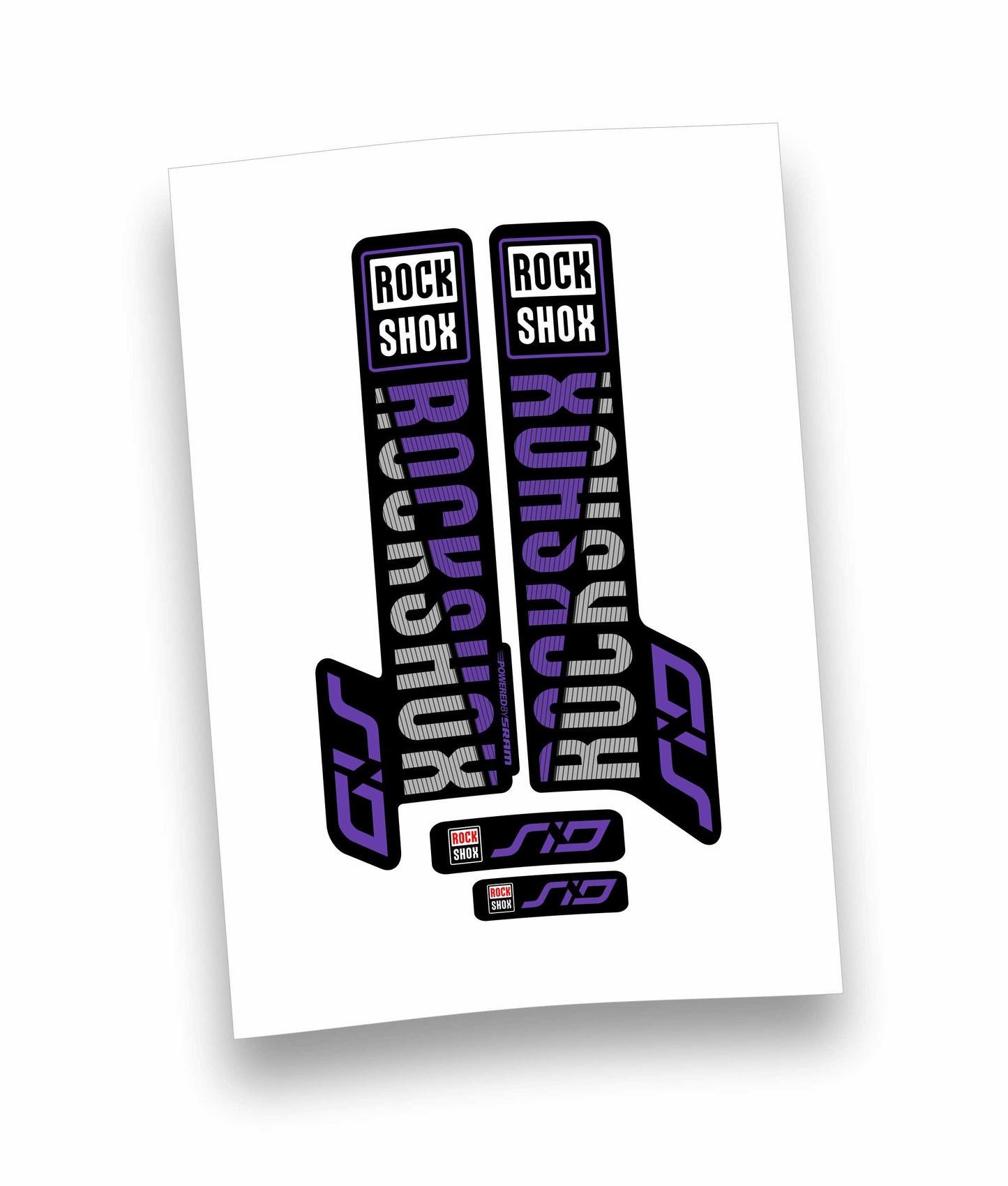 Rock shox Sid 29" - anno 2018/2019 - adesivi personalizzati per forcella