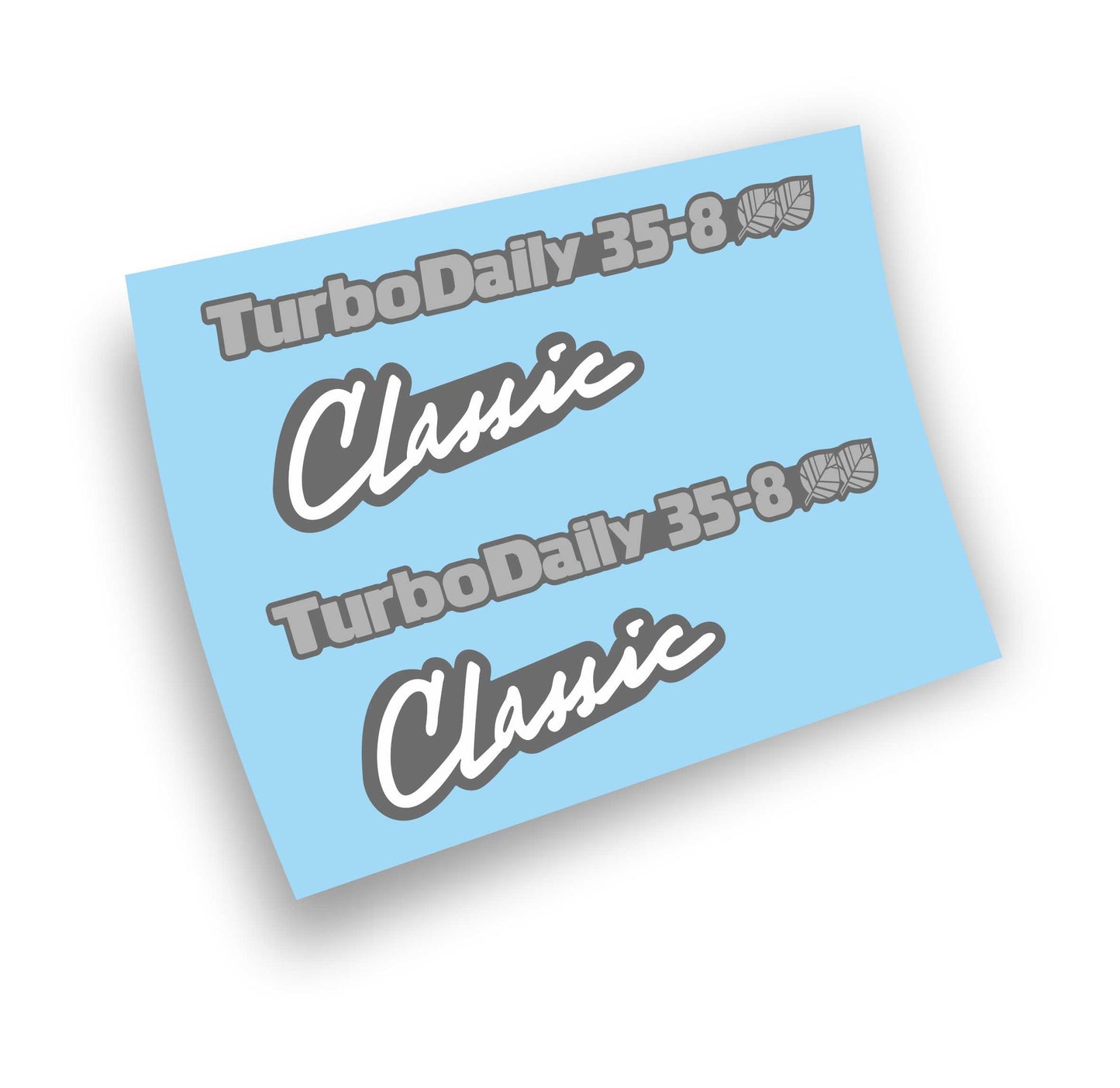 Adesivi sticker Iveco Turbo Daily 35 8 Classic