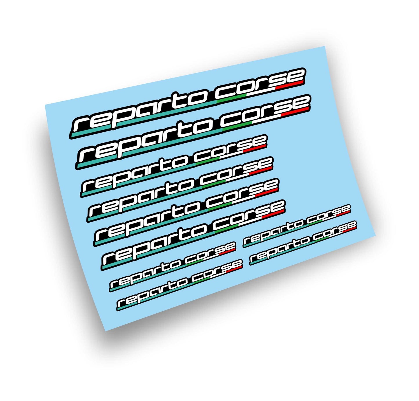 Adesivi sticker reparto corse Bianchi