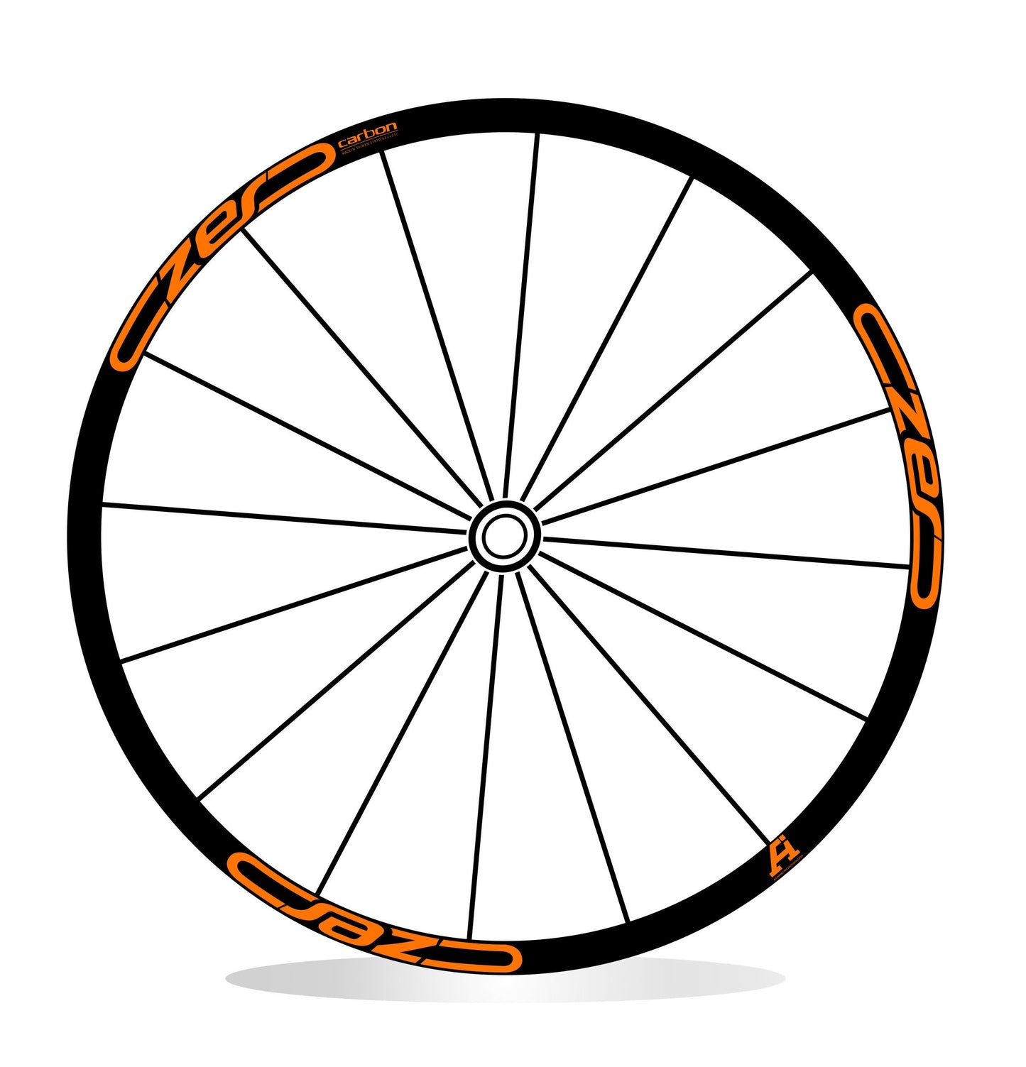 Czero carbon Cannondale 2016 - Kit adesivi per ruote