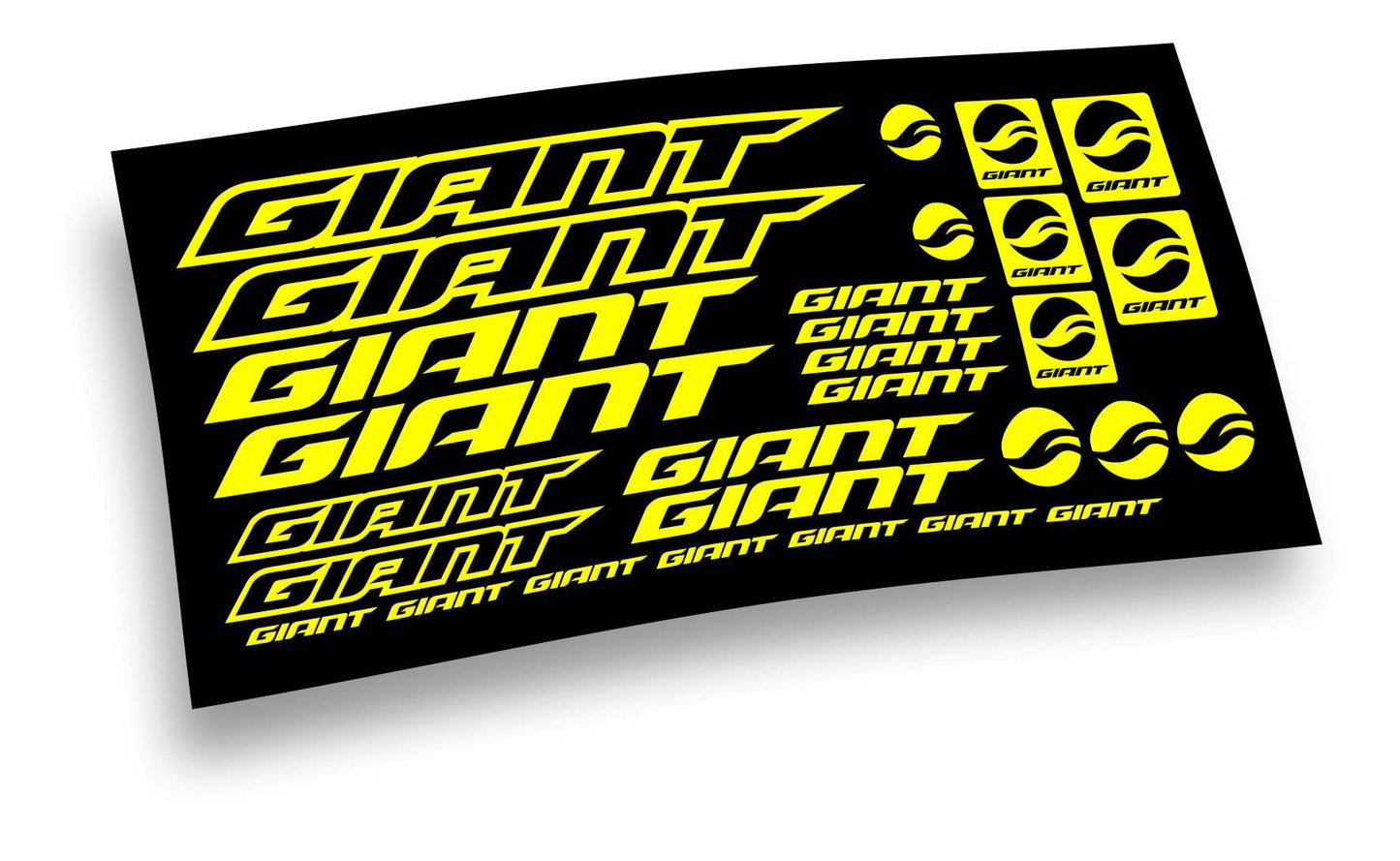 Giant kit logo 2021 adesivi bicicletta colore personalizzato