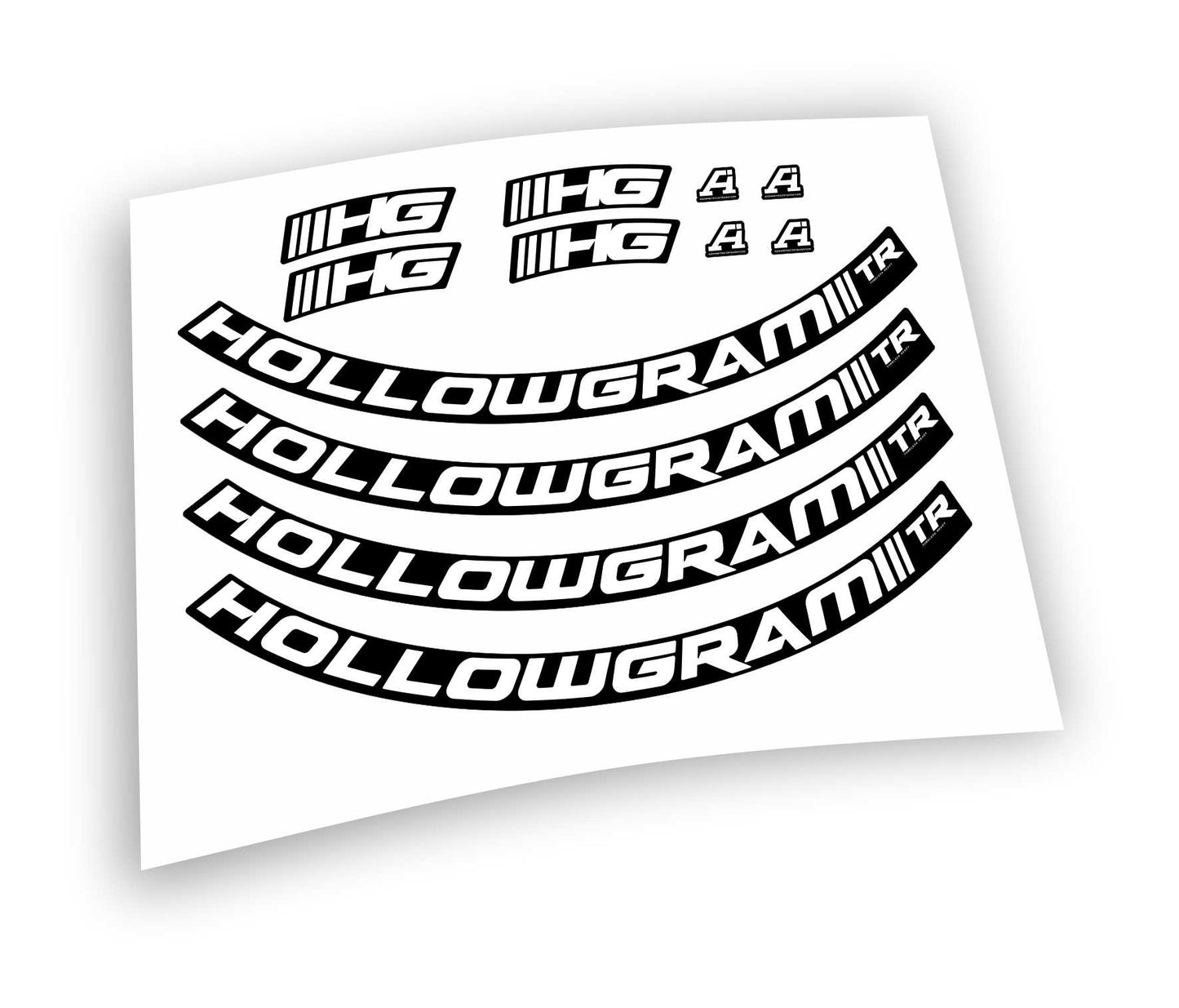 HollowGram 23 Superlight Hi-Impact Carbon kit adesivi colore personalizzato