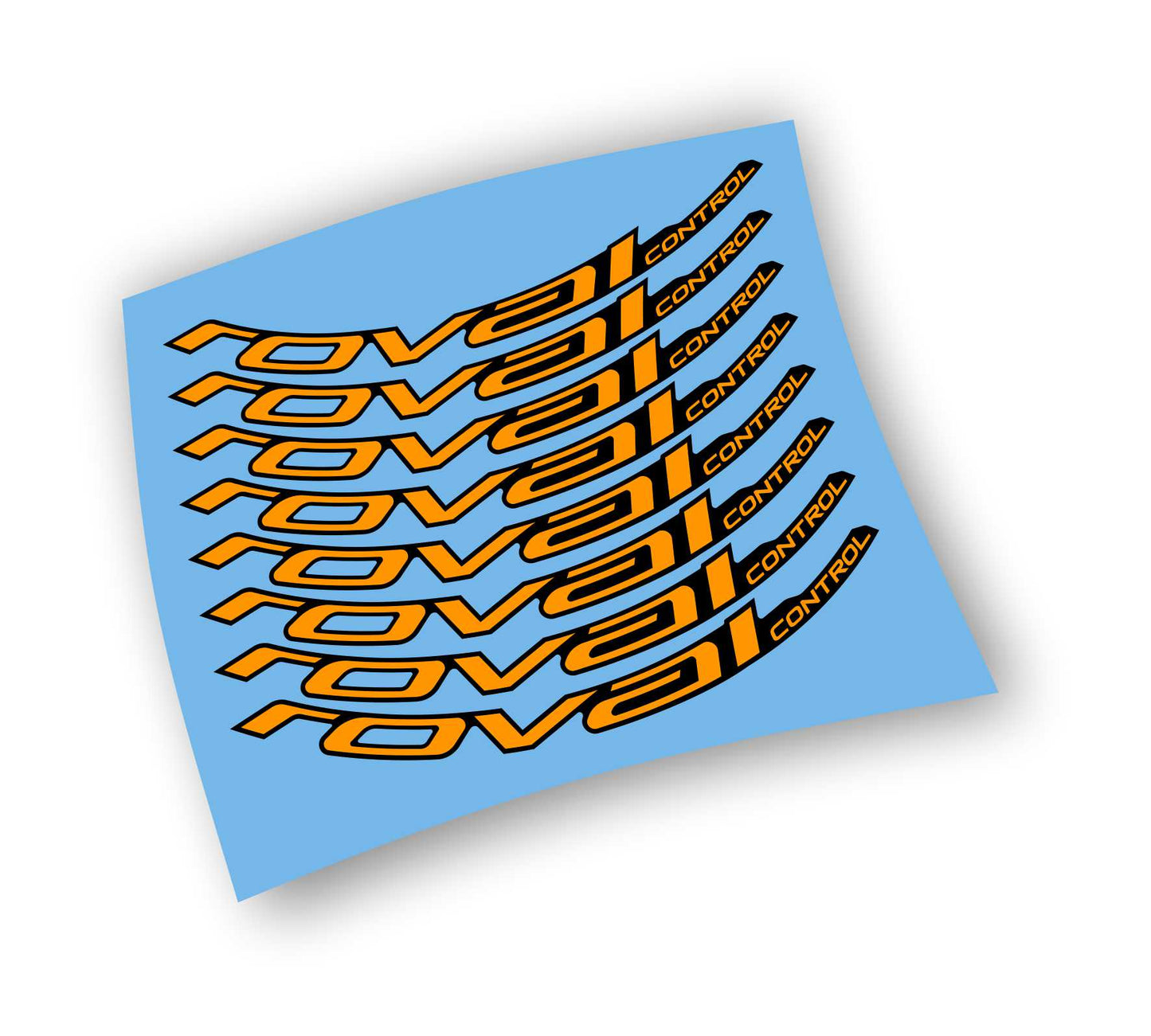 Roval Control Carbon 2019/20 kit adesivi personalizzati per ruote