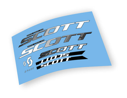 Scott Spark RC 2022 kit adesivi telaio