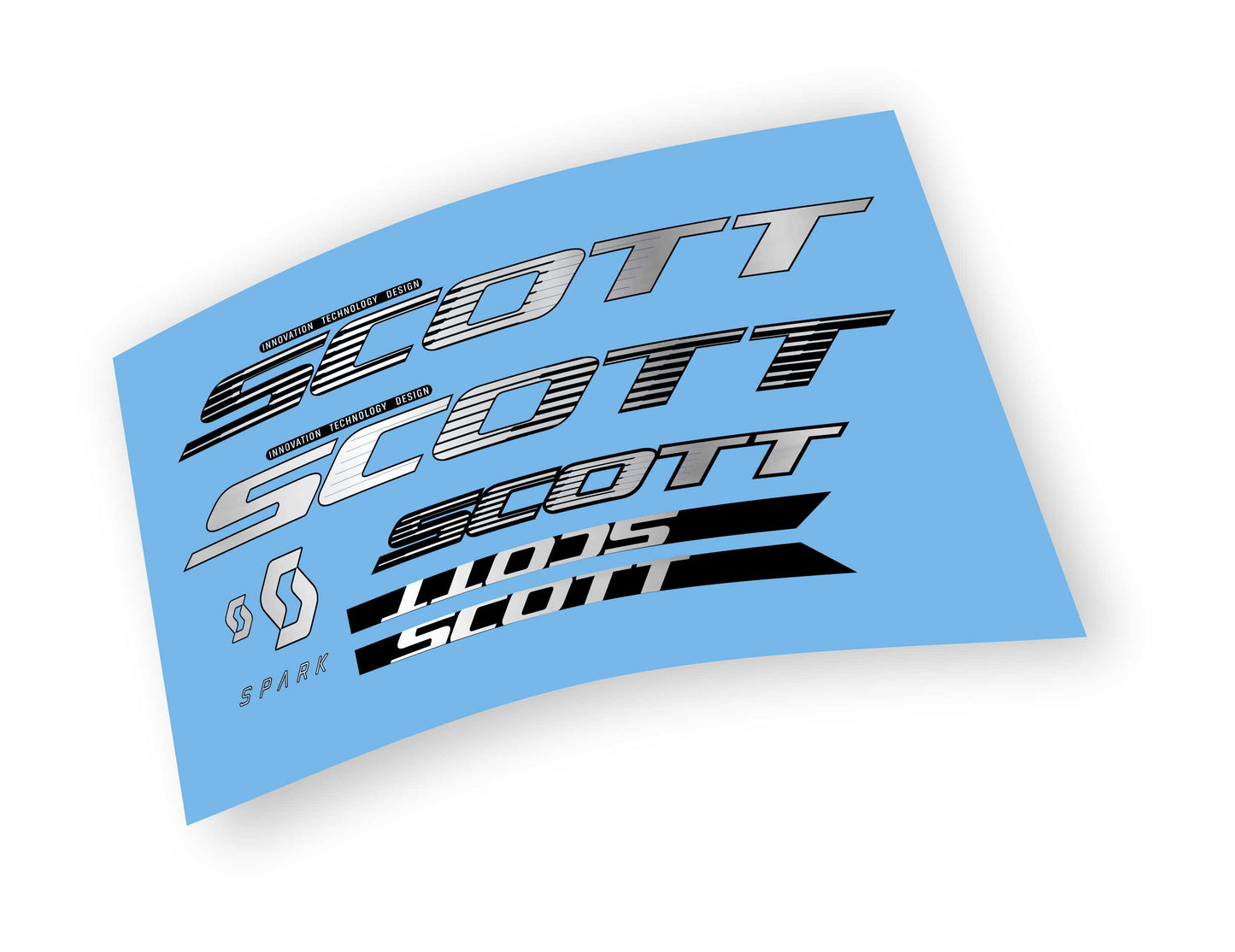 Scott Spark RC 2022 kit adesivi telaio