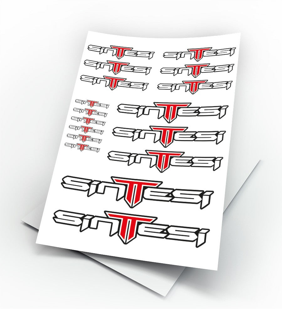 SINTESI Kit adesivi mtb colori personalizzati anche fluo