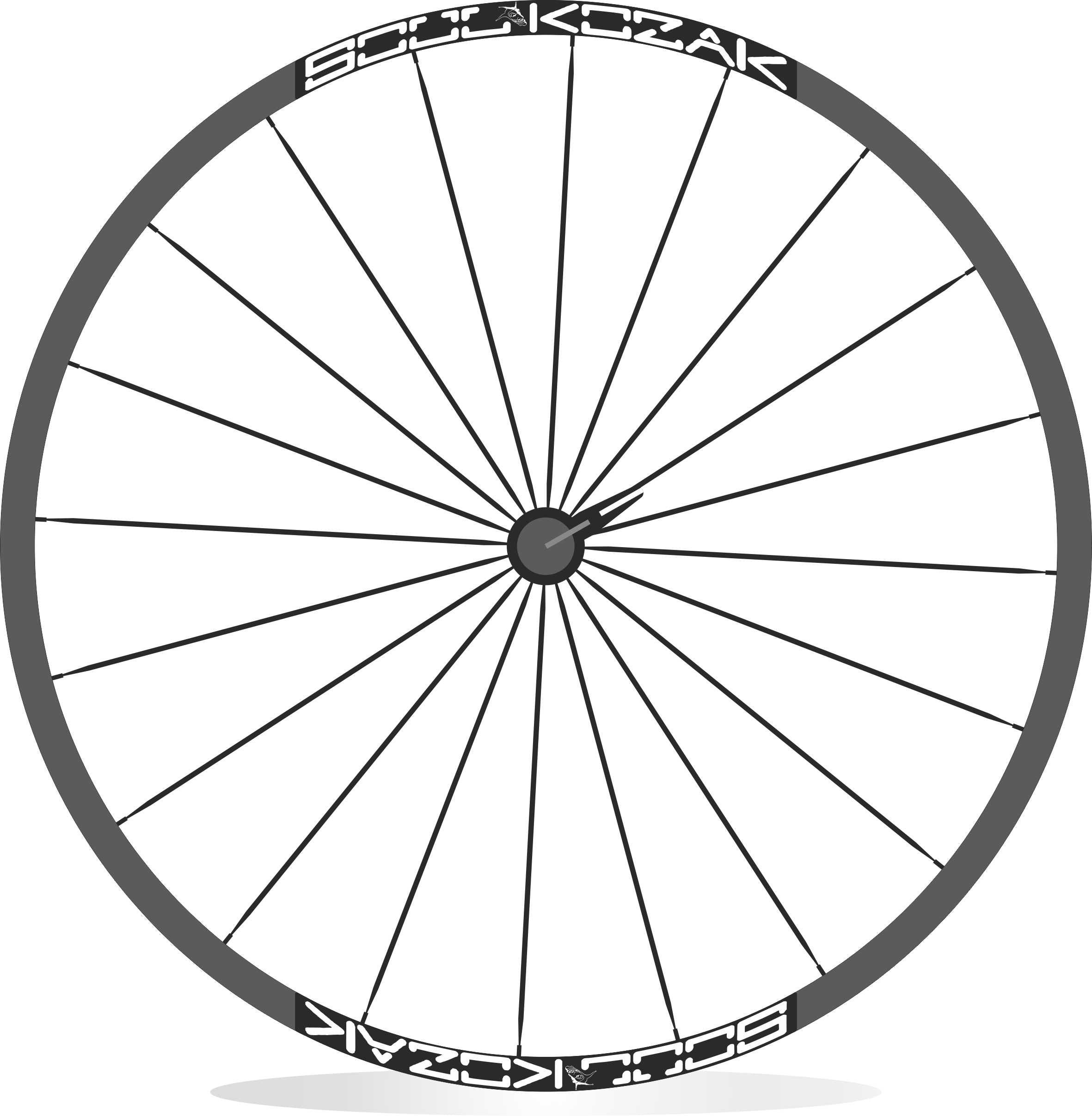 Kit Adesivi Per Cerchi Bici MTB - 28-29 Pollici, Bianco Opaco, PVC Resistente - Foto 6