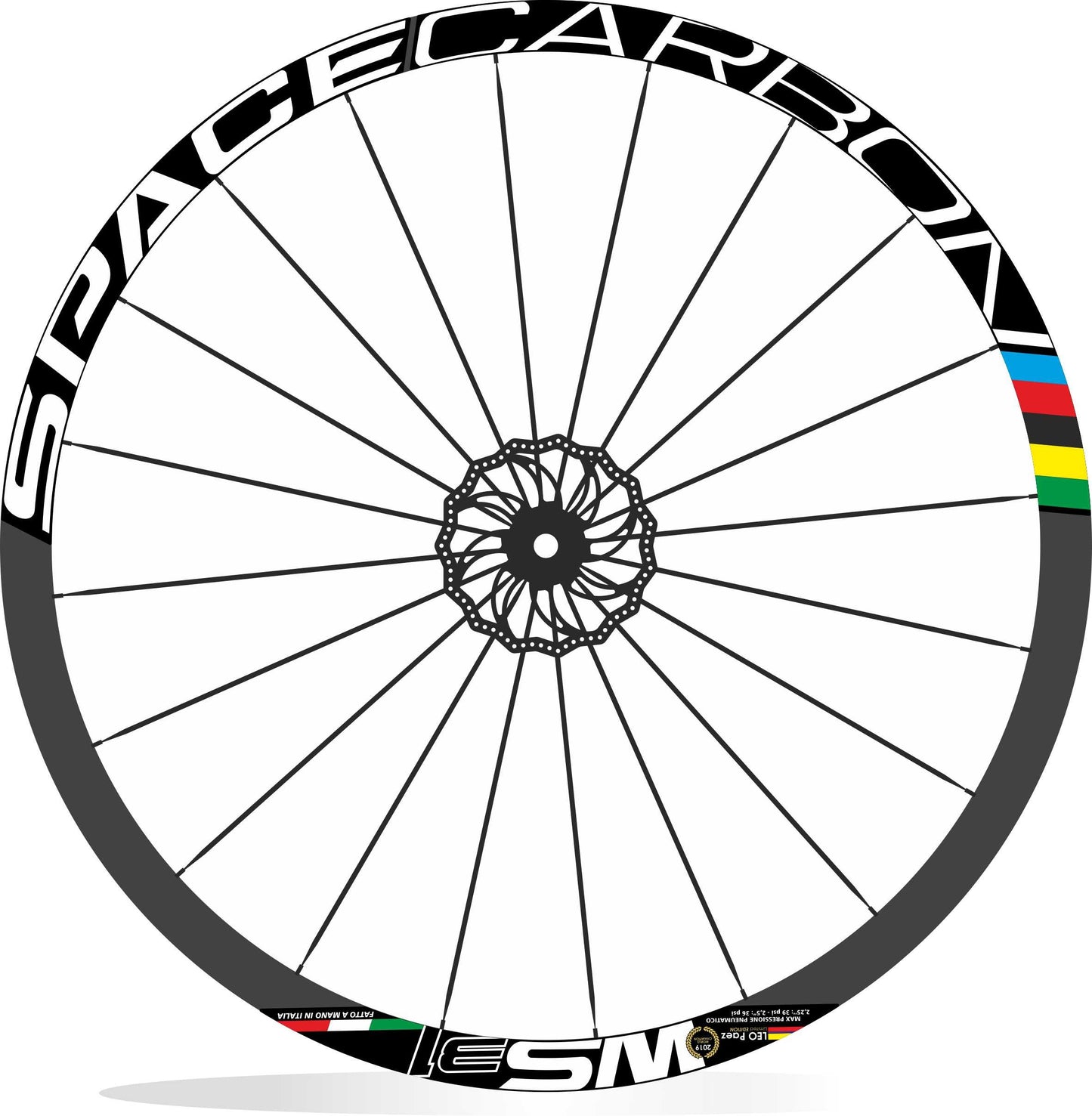 Space Carbon 31 kit adesivi personalizzati