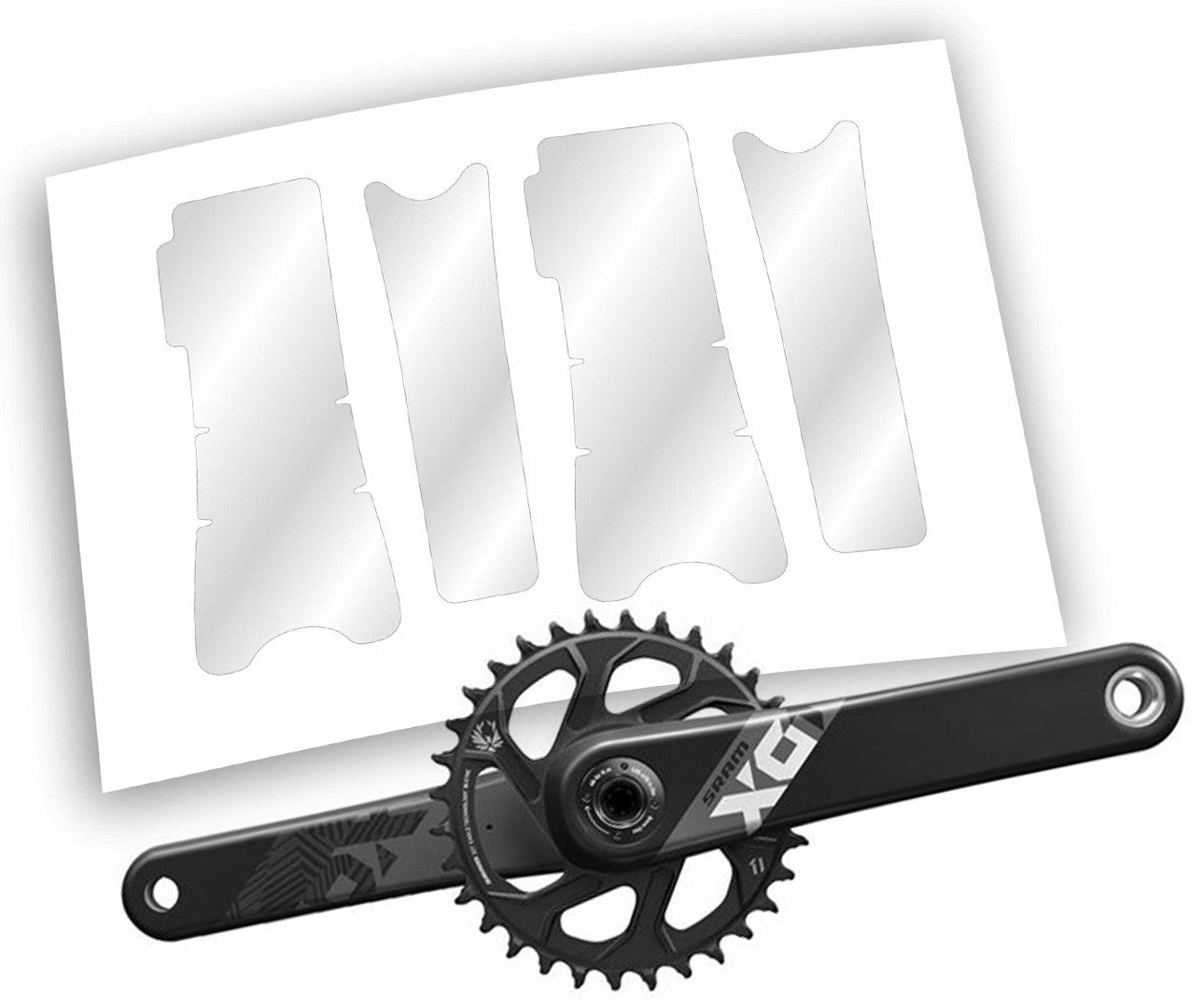 Sram x01 Eagle pellicola protettiva per pedivelle