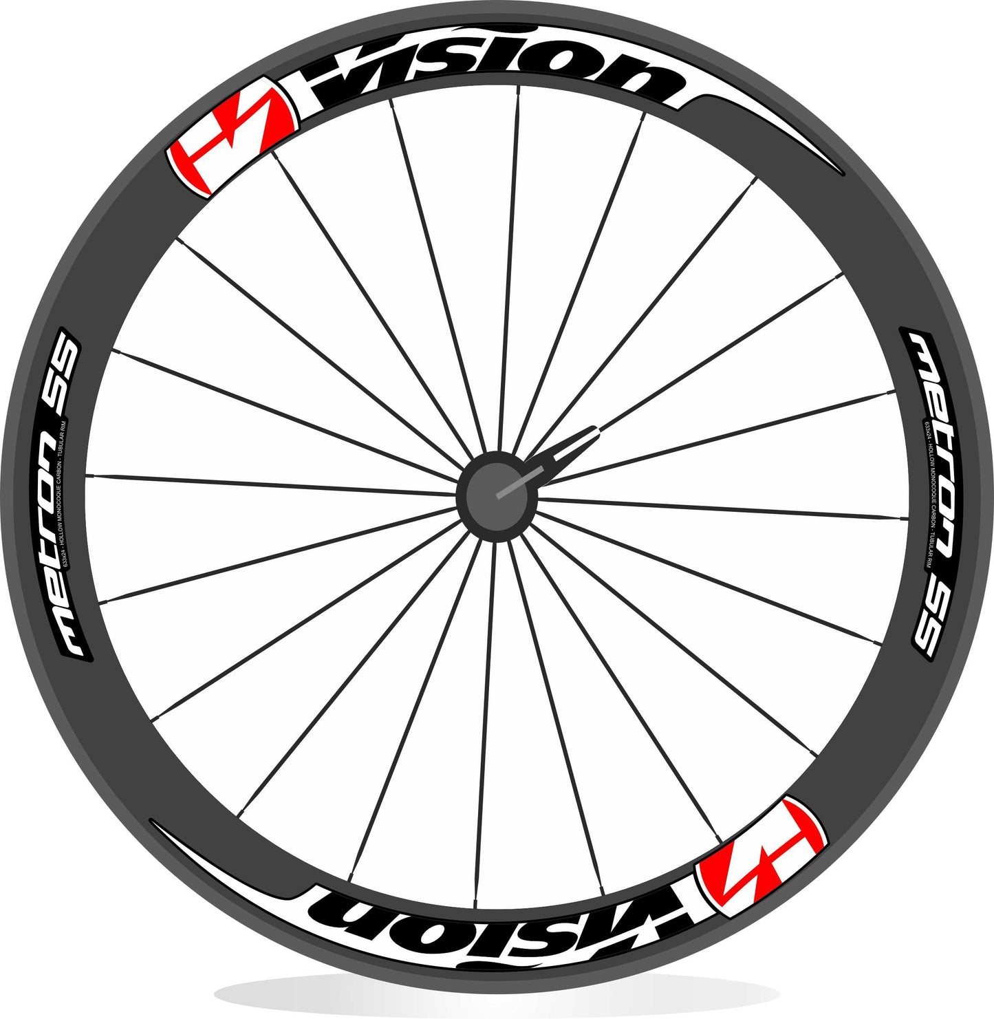 Vision Metron 55 kit adesivi personalizzati