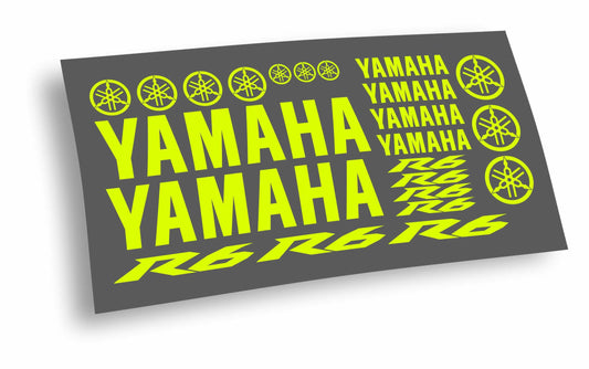 yamaha r6 Kit adesivi/stickers/decalcomanie moto