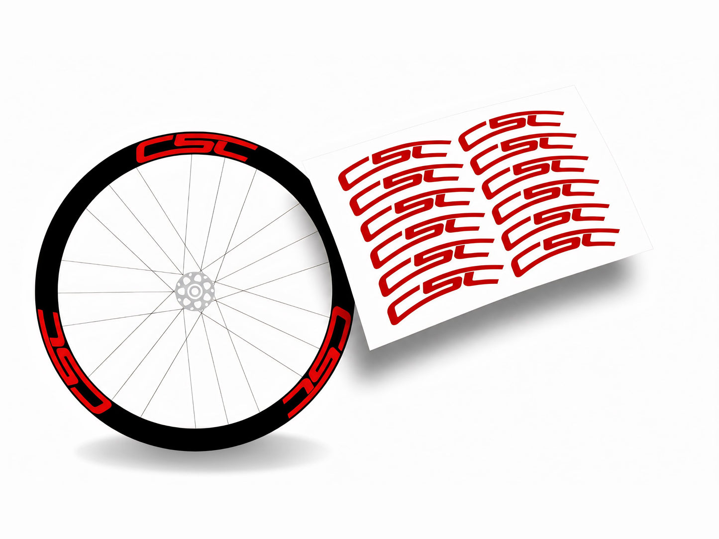 CSC adesivi cerchi bicicletta