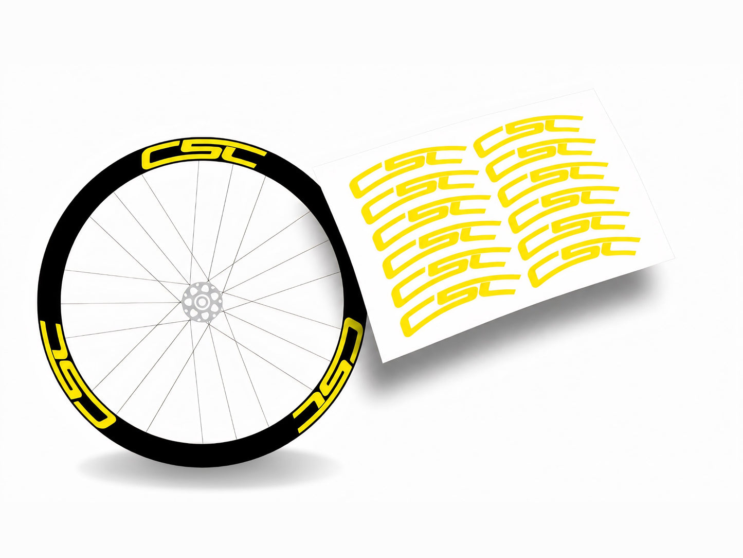 CSC adesivi cerchi bicicletta
