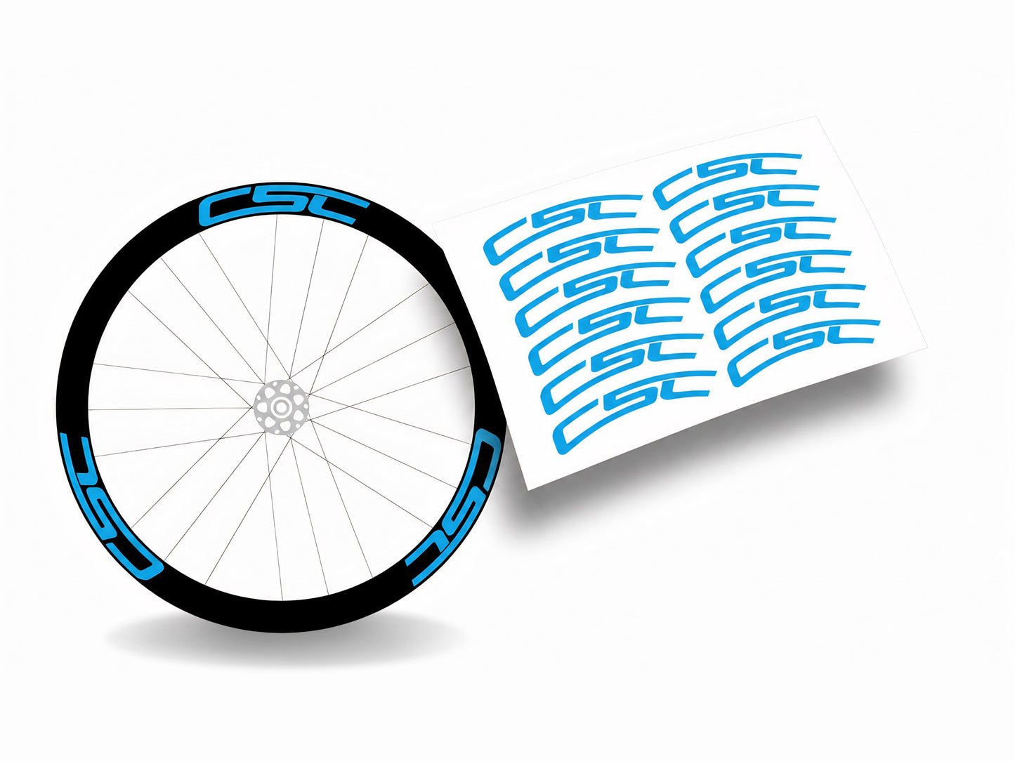 CSC adesivi cerchi bicicletta