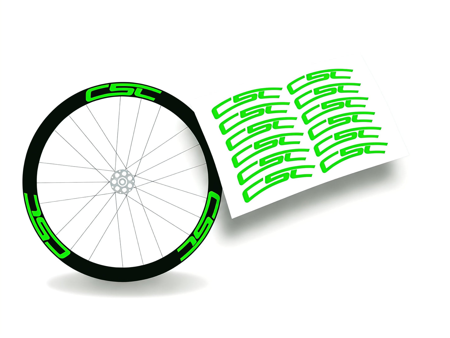 CSC adesivi cerchi bicicletta