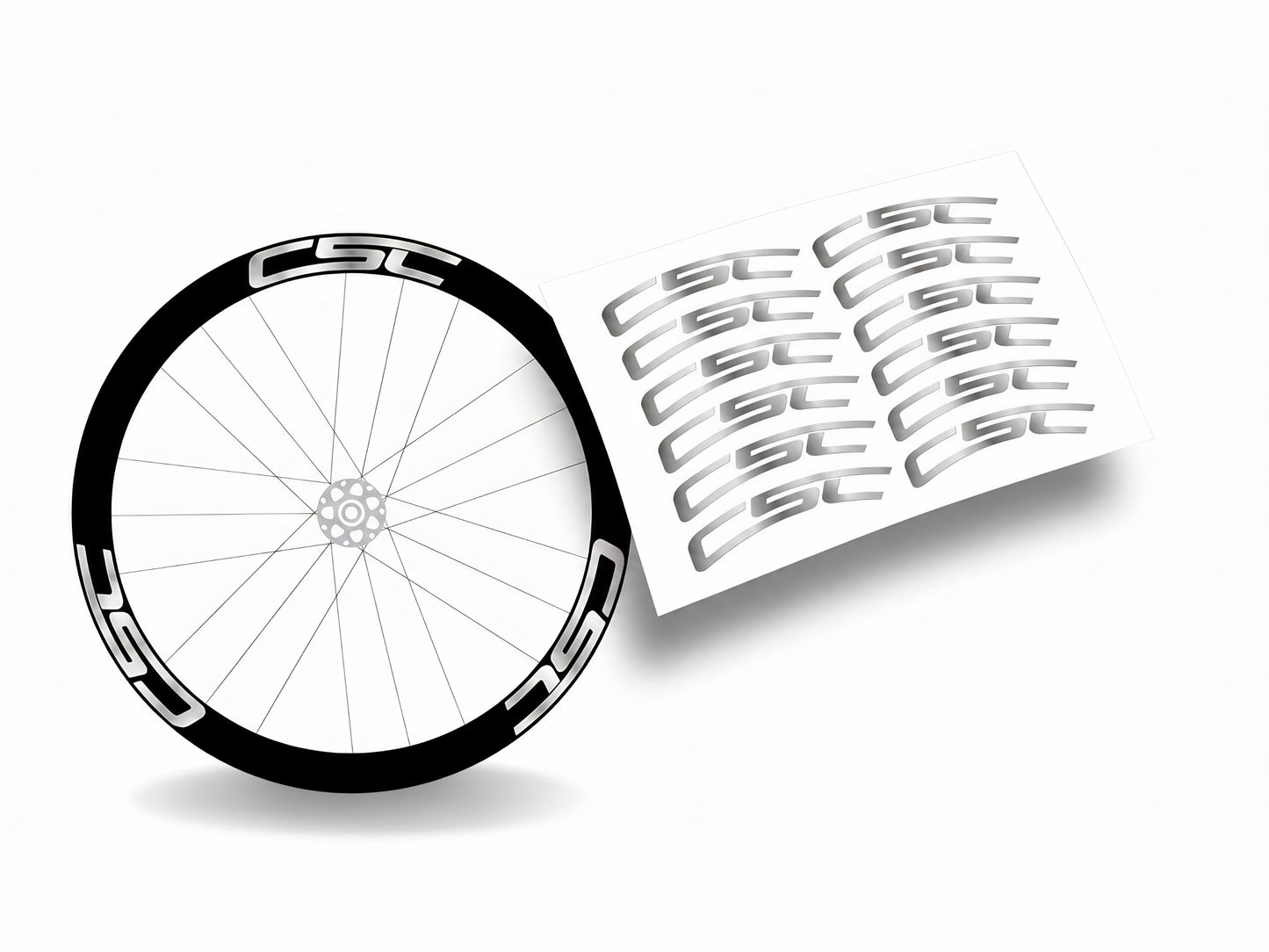 CSC adesivi cerchi bicicletta