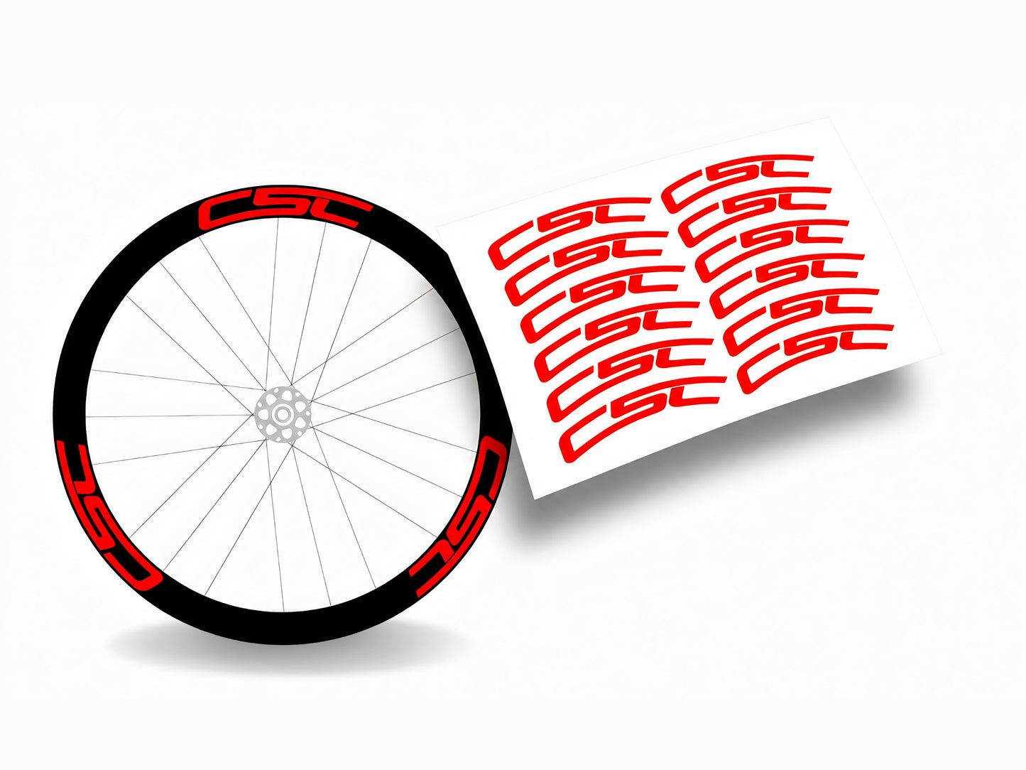 CSC adesivi cerchi bicicletta