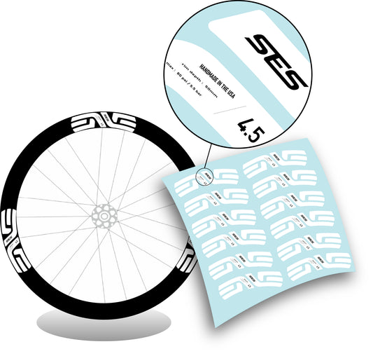 Enve ses 4.5 Adesivi per cerchio 50mm