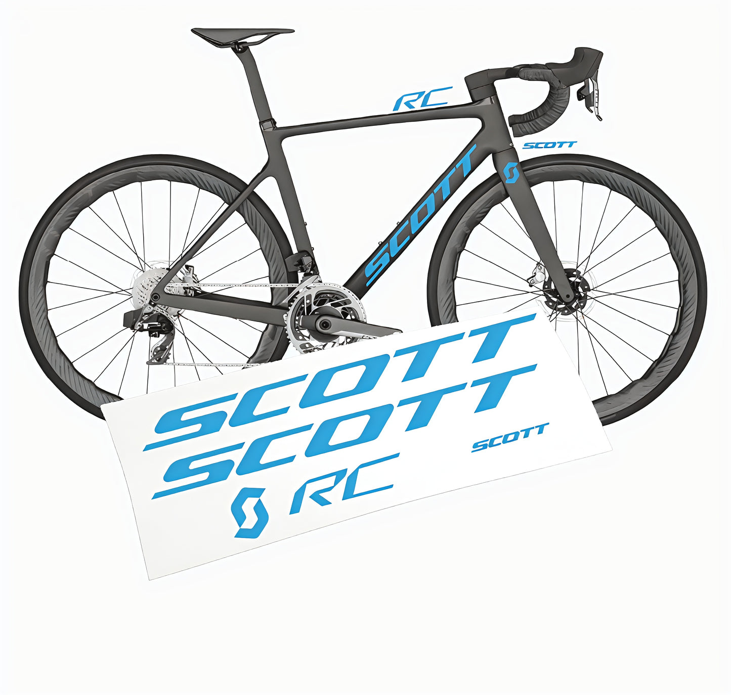 Scott Addict RC 2026 kit adesivi bicicletta colore personalizzato