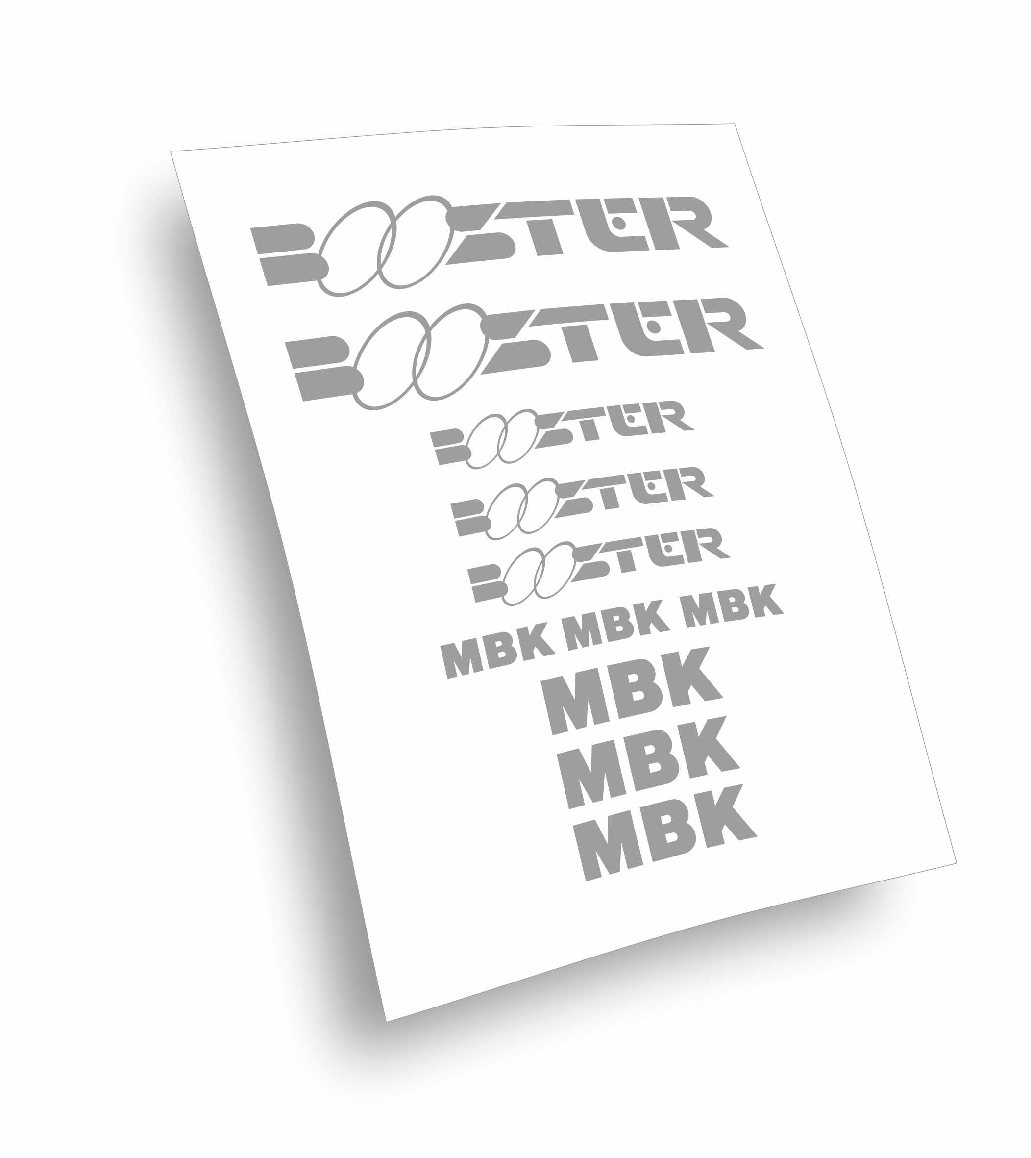 Booster mbk adesivi stickers – Ladesivo