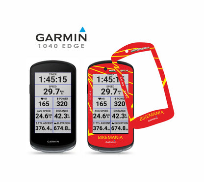 Adesivo cover schermo garmin 1040 edge personalizzato