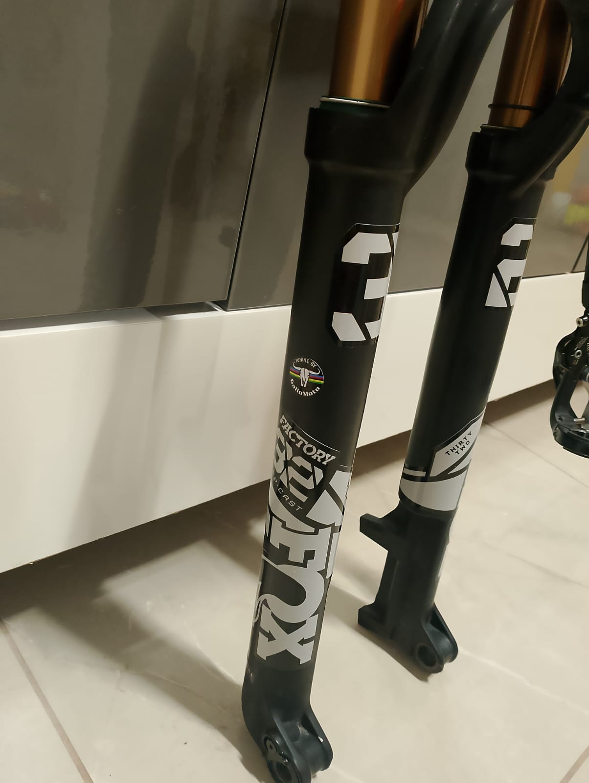 Fox 32 Factory Series Step Cast Thirty Two 2021 adesivi forcella