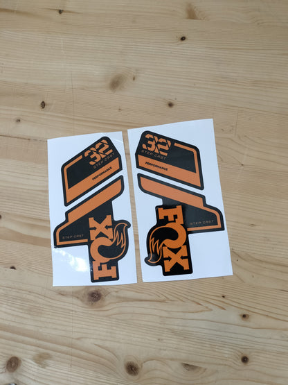 Fox 32 Performance step-cast 2021 kit adesivi per forcella