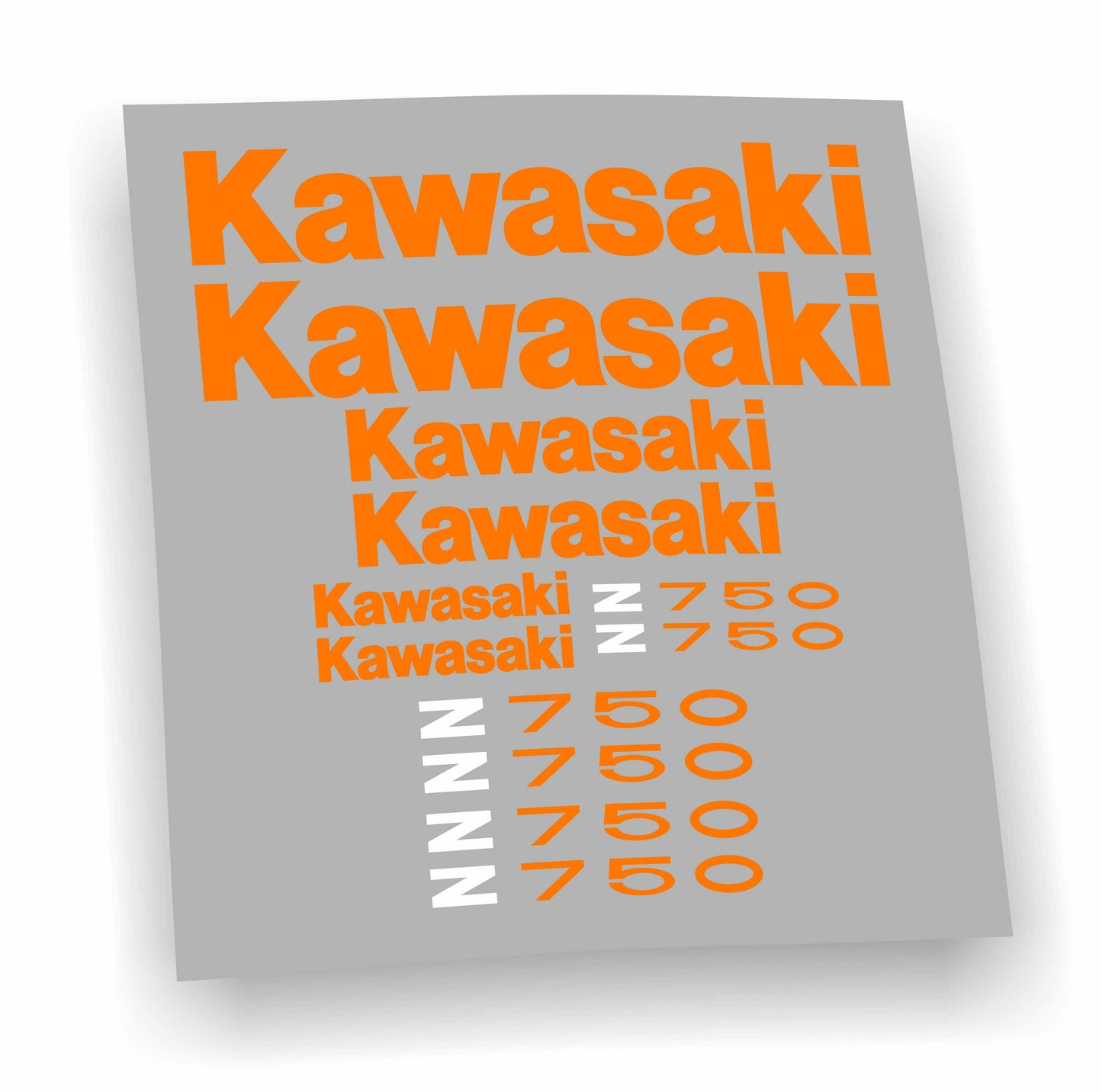 adesivi stickers  Kawasaki z750