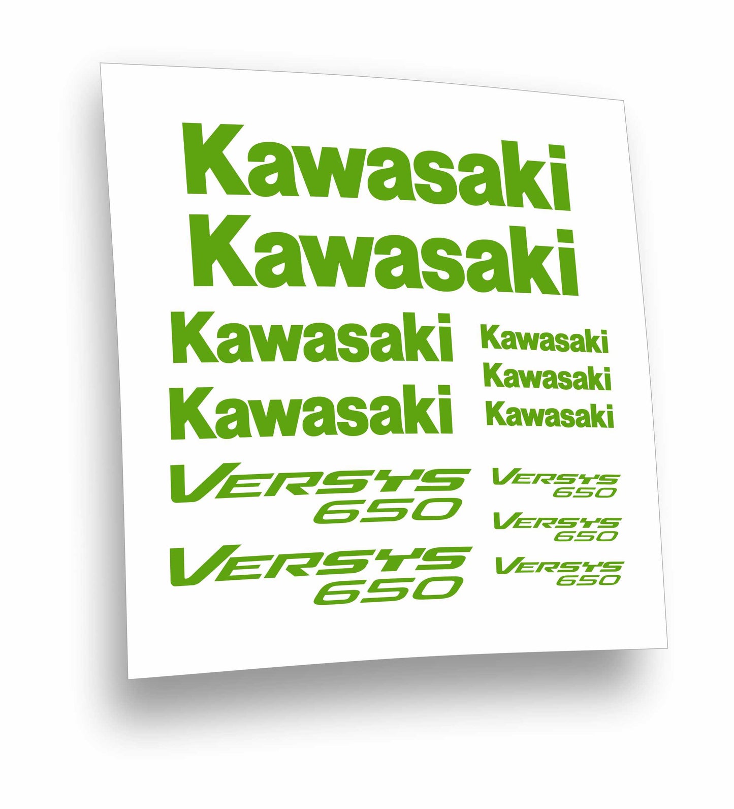 adesivi stickers Kawasaki Versis 650 – L'adesivo.com