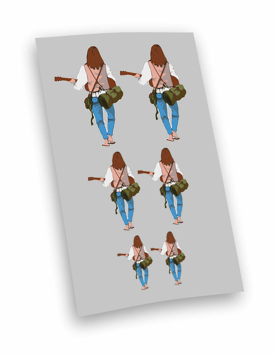 Kit Vagabondo adesivi stickers