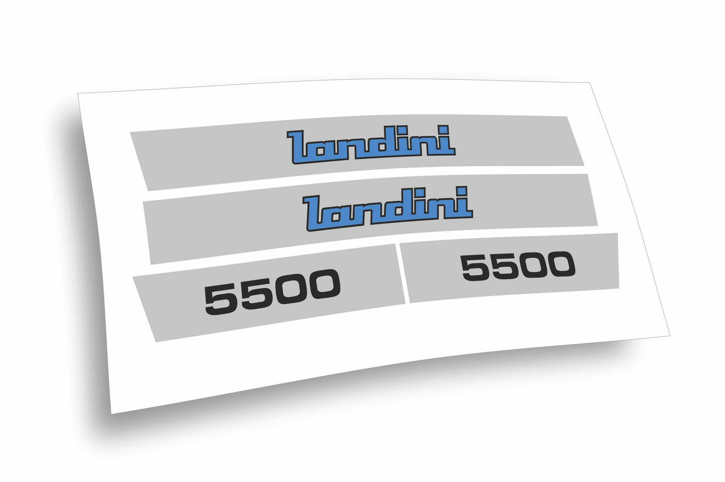 Landini 5500 kit adesivi stickers