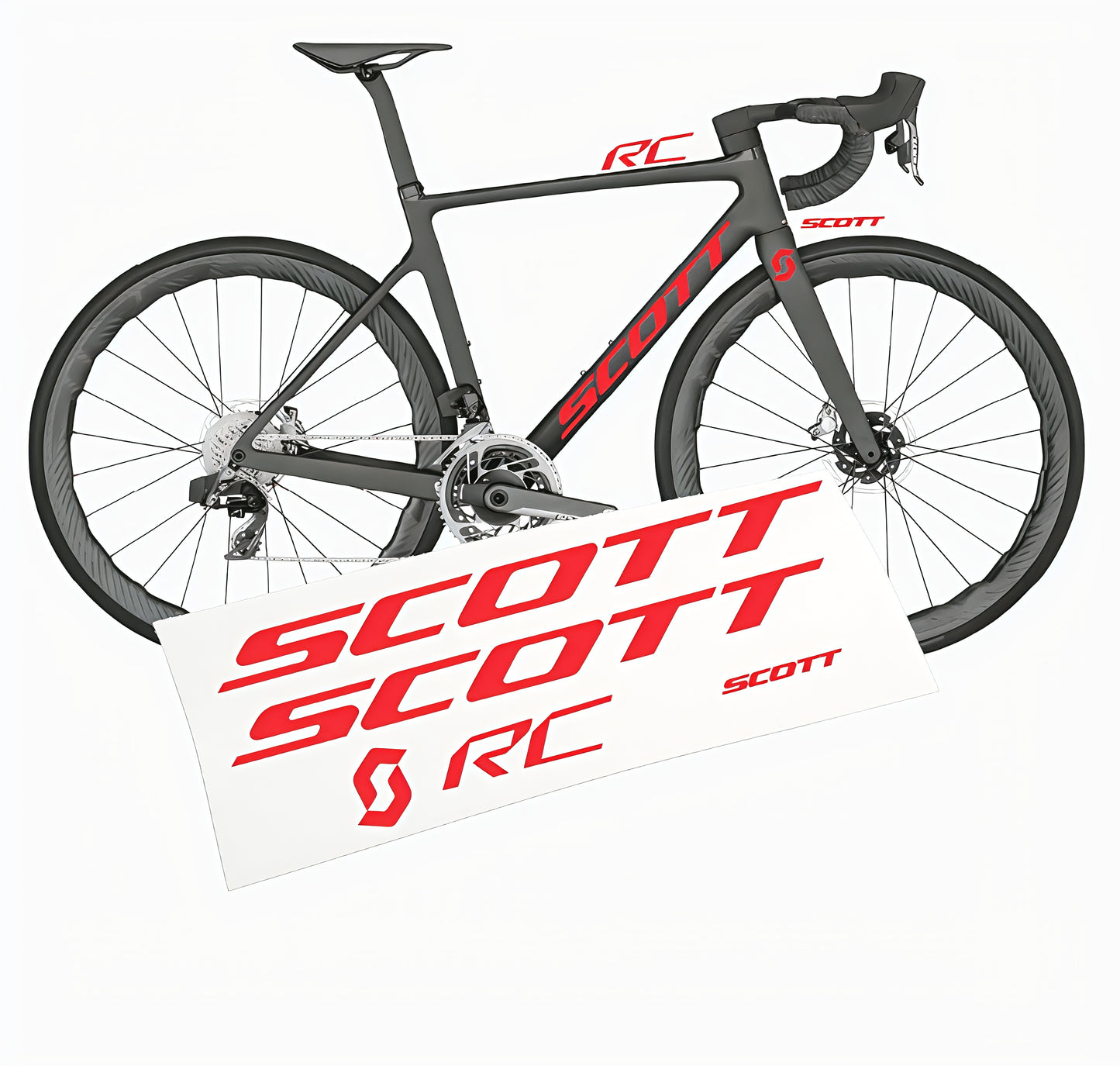 Scott Addict RC 2026 kit adesivi bicicletta colore personalizzato