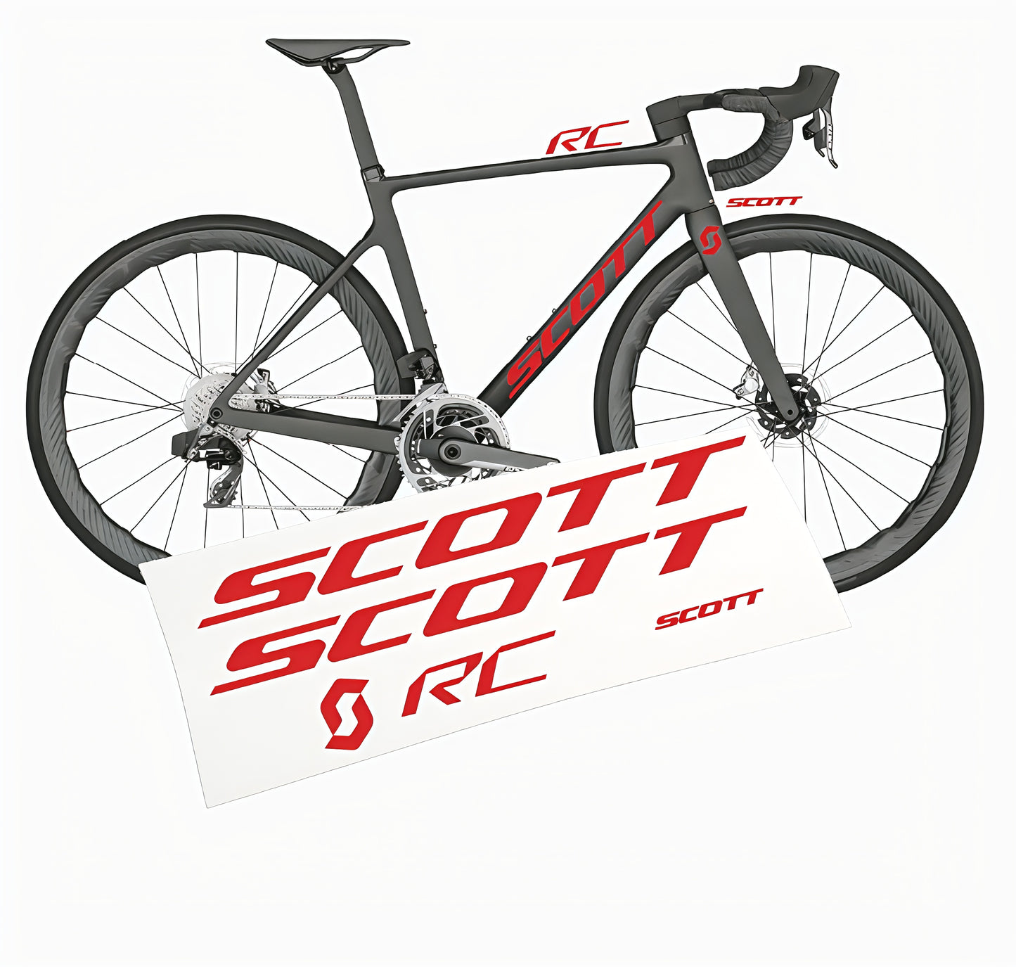 Scott Addict RC 2026 kit adesivi bicicletta colore personalizzato